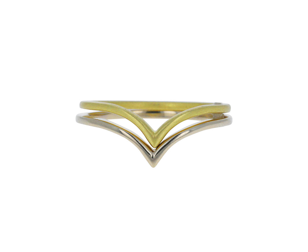 Yellow Gold Universal V Shape Band