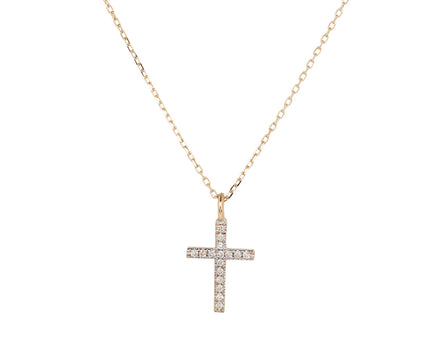 Mateo Diamond Cross Pendant Necklace