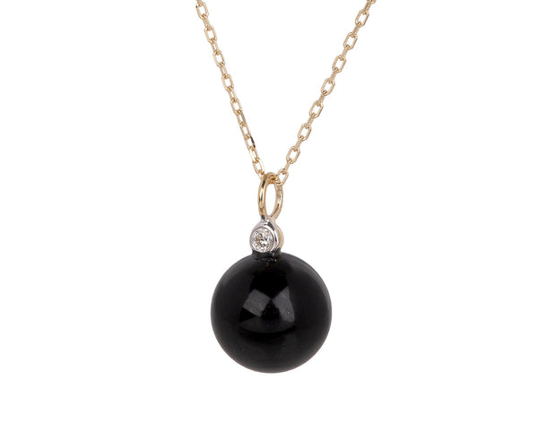 ネックレス・ペンダント JOHO year and month necklace black HATTON-black-1_d660e153-2aa8-