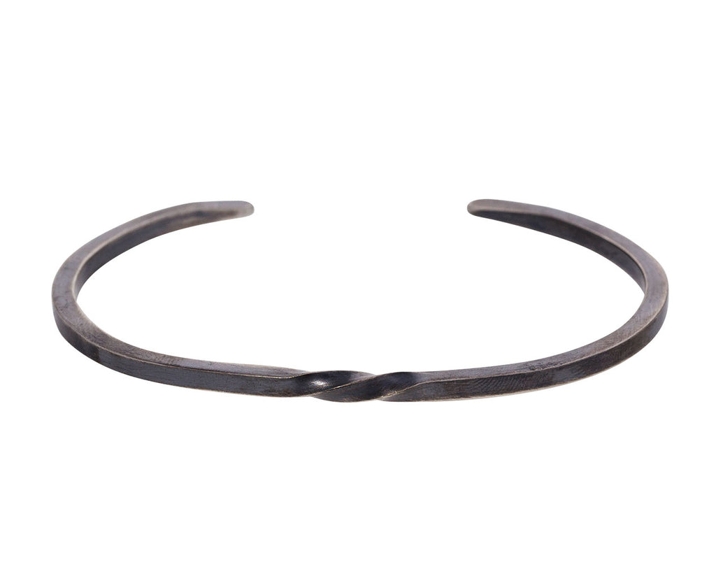 Twisted Thin Bias Cuff Bracelet - TWISTonline