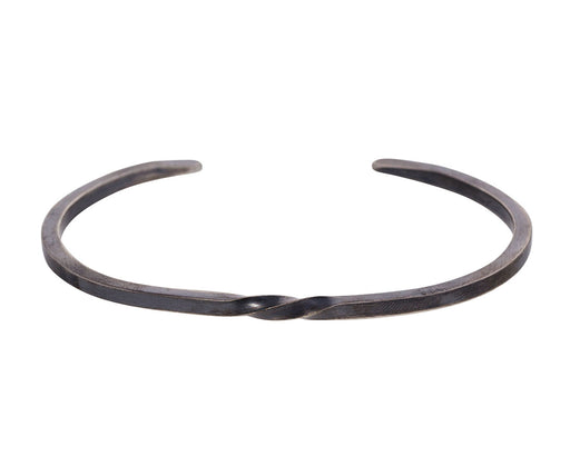 Twisted Thin Bias Cuff Bracelet - TWISTonline