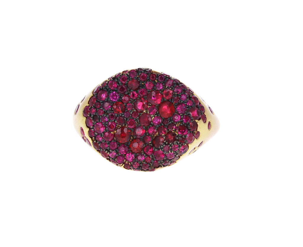 Ruby Baby Malak Round Bonbon Ring