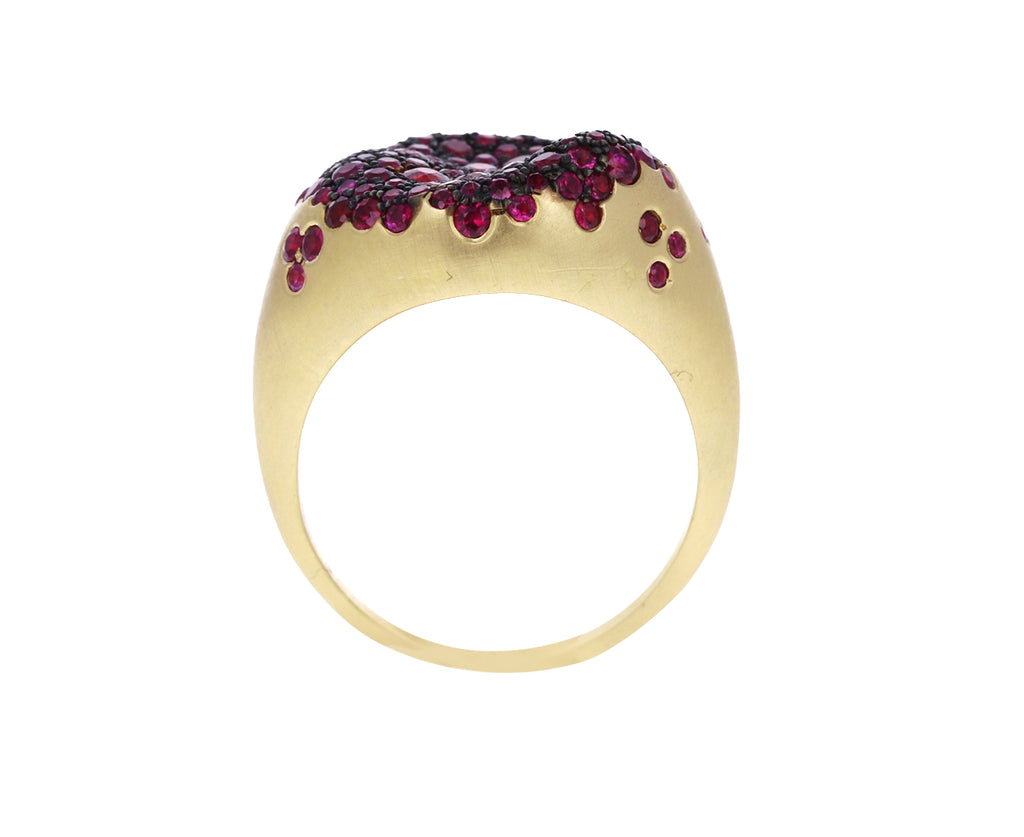 Ruby Baby Malak Round Bonbon Ring