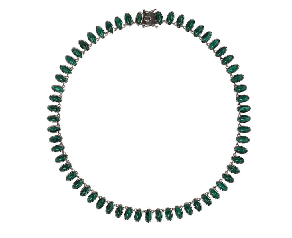 Malachite Elliptic Necklace