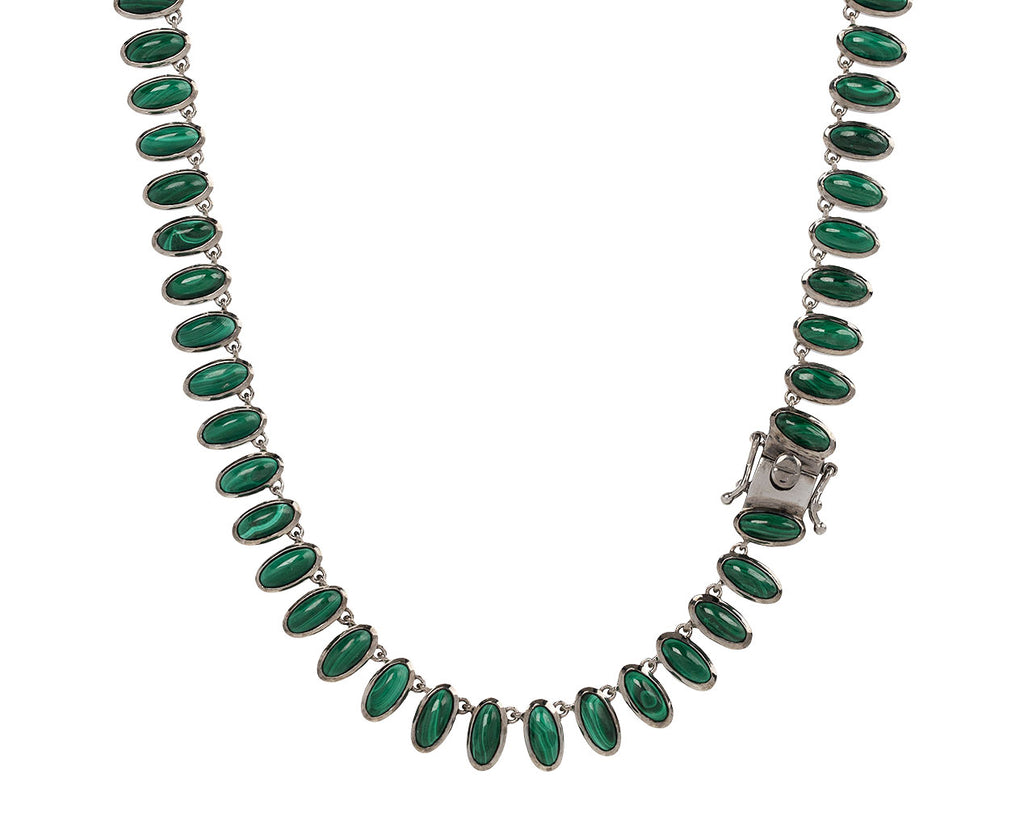 Malachite Elliptic Necklace