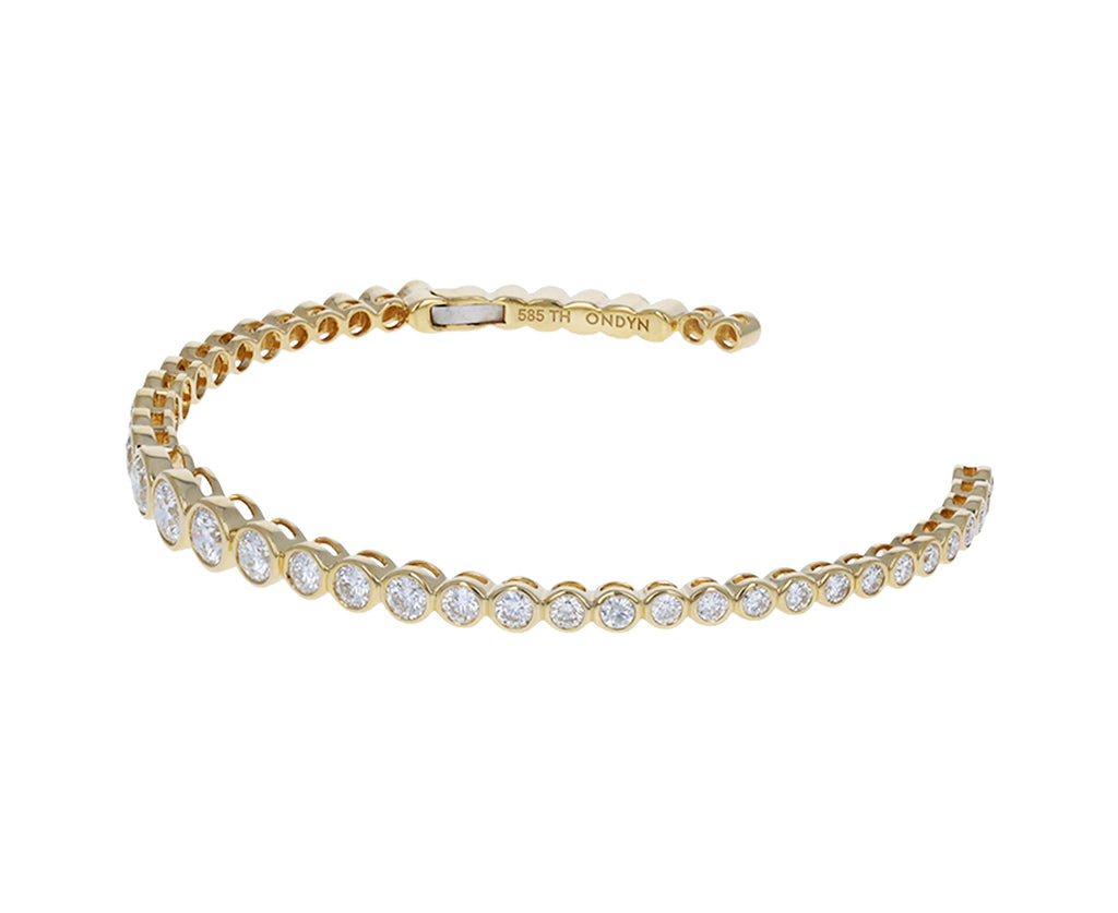 Single Row Lumiere Cuff Bracelet