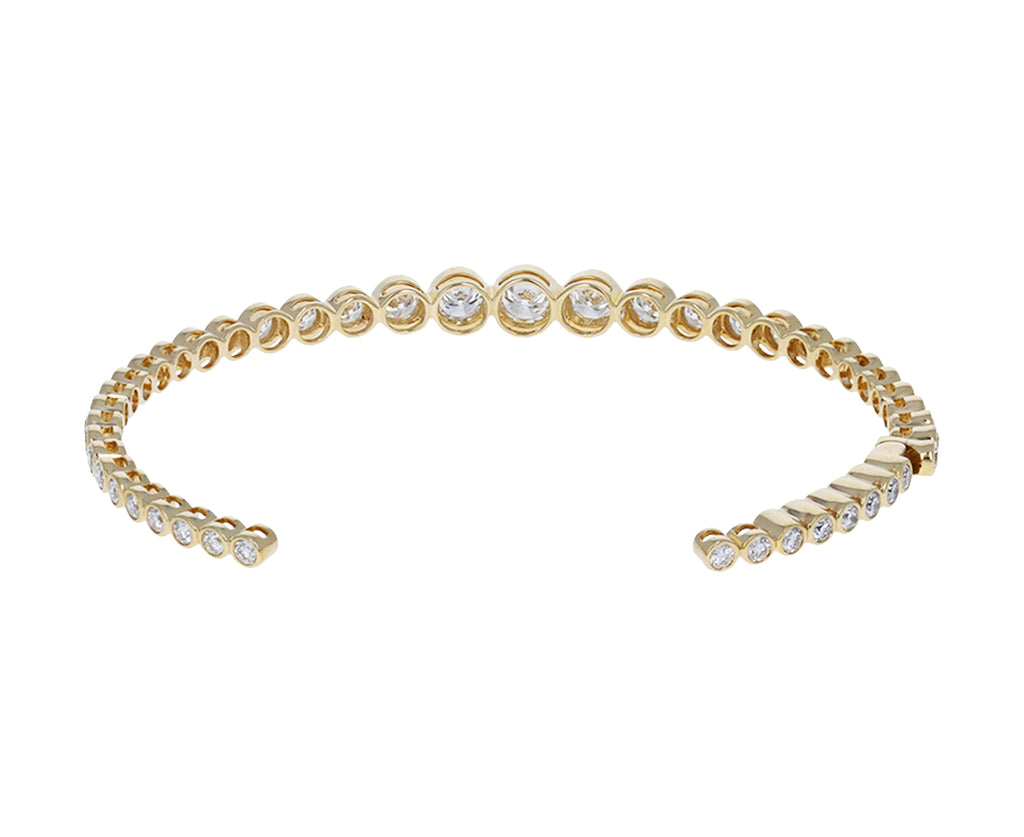 Single Row Lumiere Cuff Bracelet