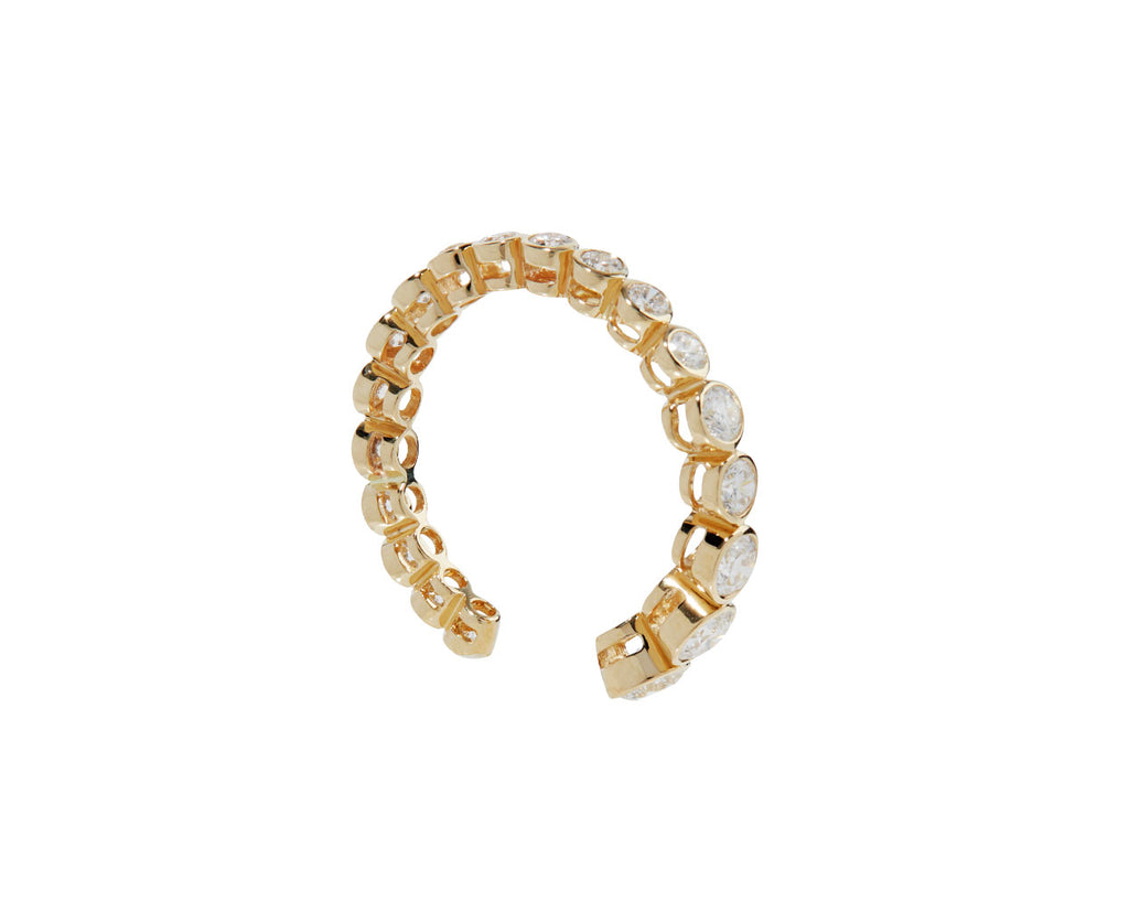 ONDYN Diamond Continuum Wrap Ring Side