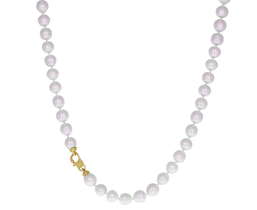 South Sea Pearl Fibula Clasp Necklace