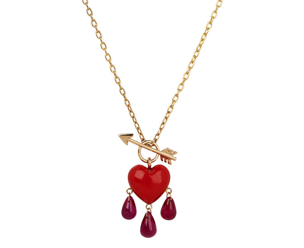 Bleeding cheap heart pendant
