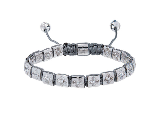 White shamballa bracelet outlet