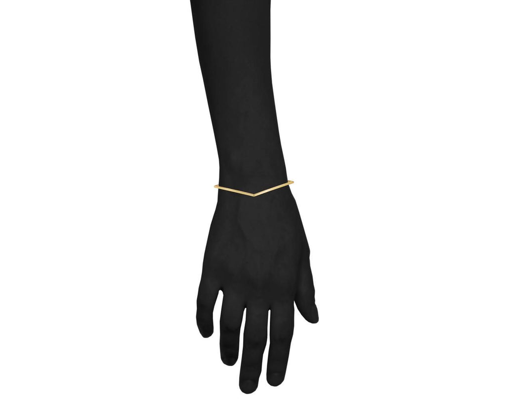 Gold Rhombus Cuff Bracelet - TWISTonline