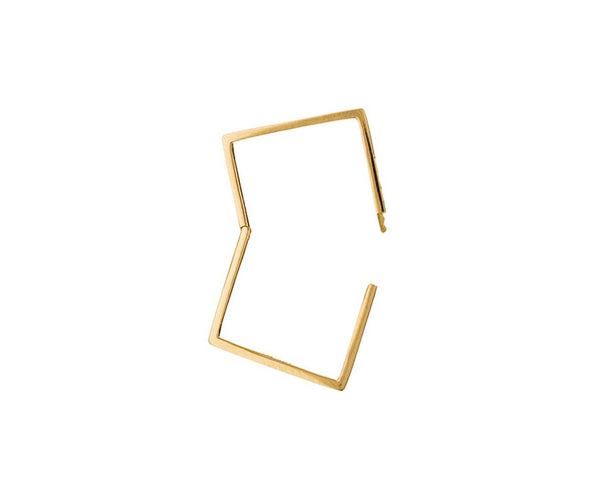 Large Rectangle SINGLE Earring