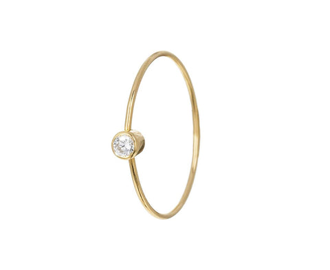Large Diamond SINGLE Hoop Earring - TWISTonline