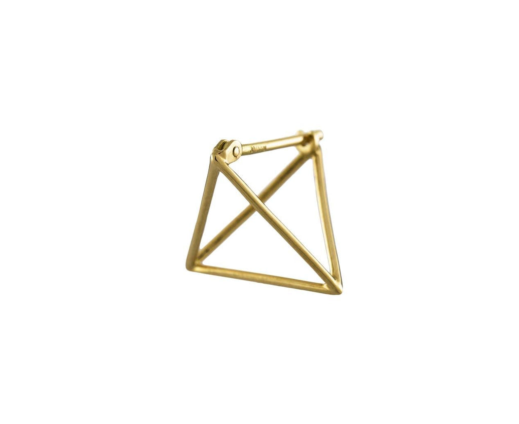Small Open Pyramid SINGLE EARRING - TWISTonline