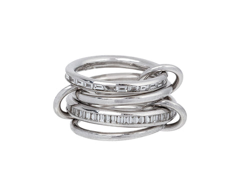 Lehmus Blanc Baguette and Carre Diamond Ring - TWISTonline