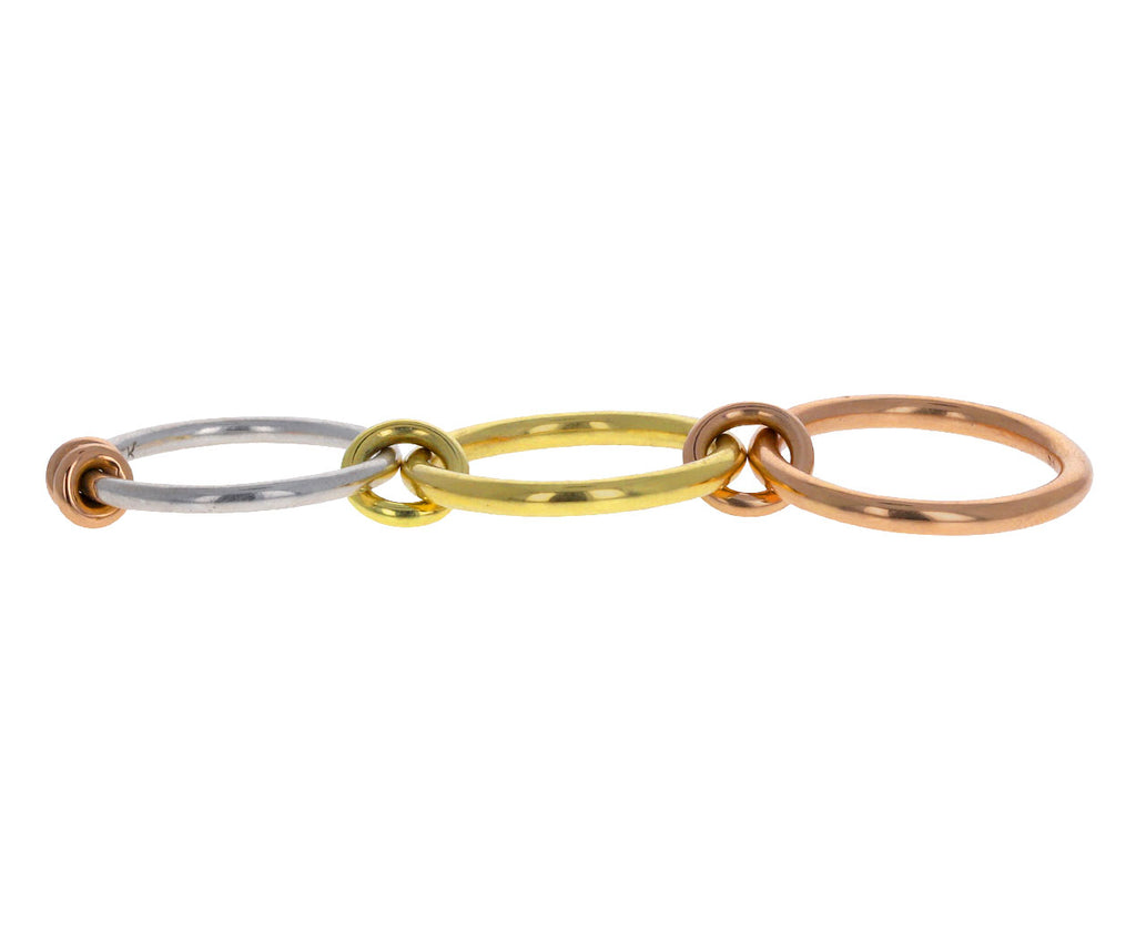Silver and Gold Raneth MX Ring