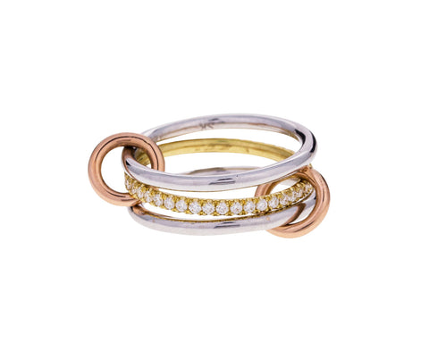 Sonny Mixed Three Band Ring - TWISTonline