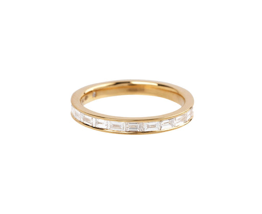 Oxford Baguette Diamond Half Eternity Band