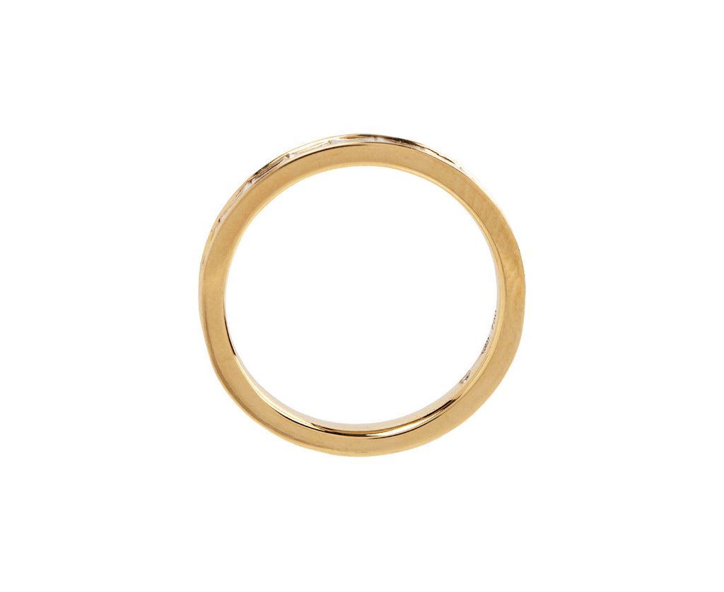 Oxford Baguette Diamond Half Eternity Band