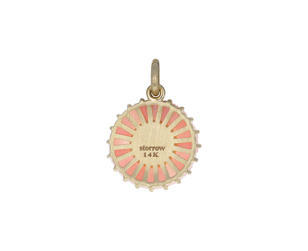 Pink Opal Pearl Emily Charm Pendant ONLY