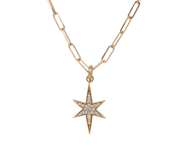 【RONRON】STARRY DANGLING CHARMS NECKLACE The Giant Golden Sun Necklace | Ravenstone | Nickel-free