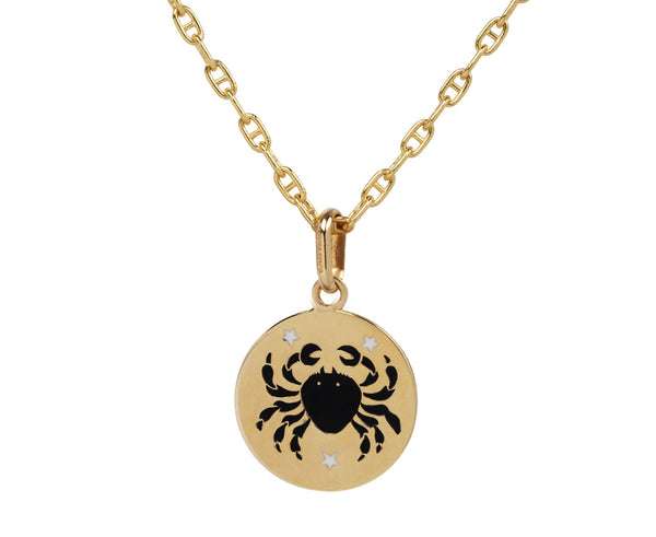 Vintage store capricorn necklace