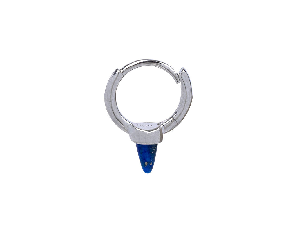 1/4 Lapis Spike SINGLE Non Rotating Hoop