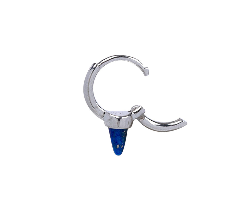 1/4 Lapis Spike SINGLE Non Rotating Hoop