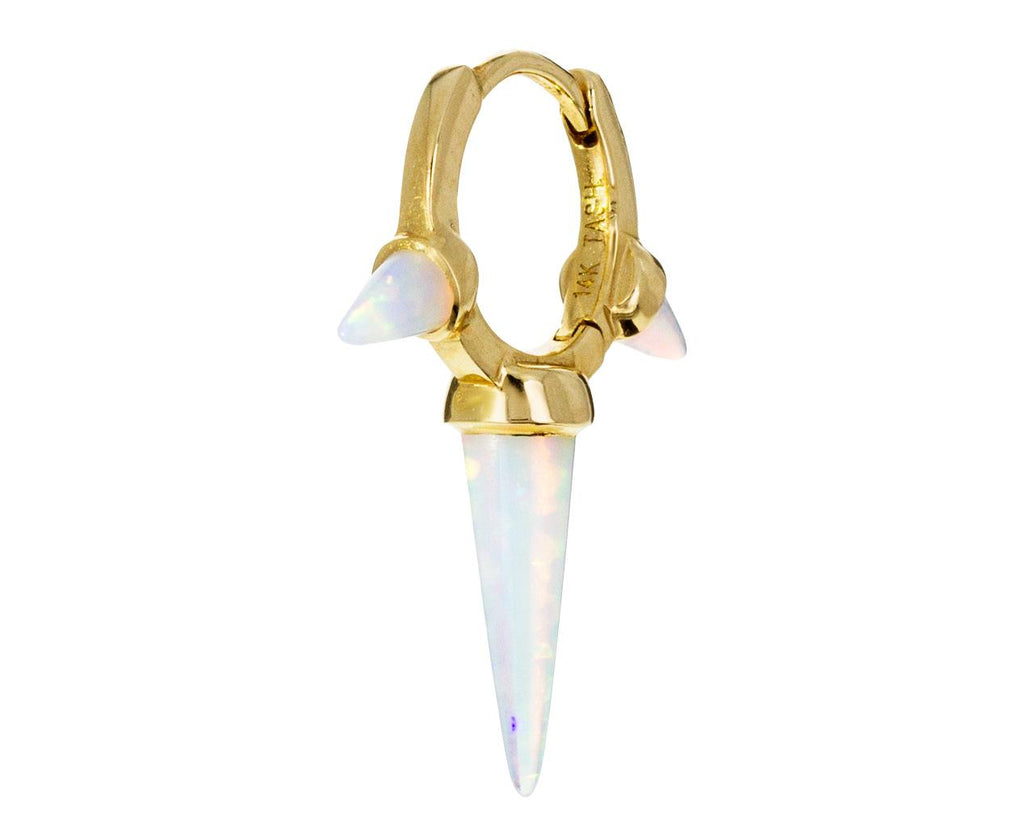 5/16 Triple Opal Spike SINGLE Hoop - TWISTonline