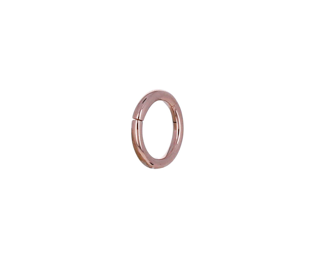 3/16 Rose Gold SINGLE Rotating Hoop - TWISTonline