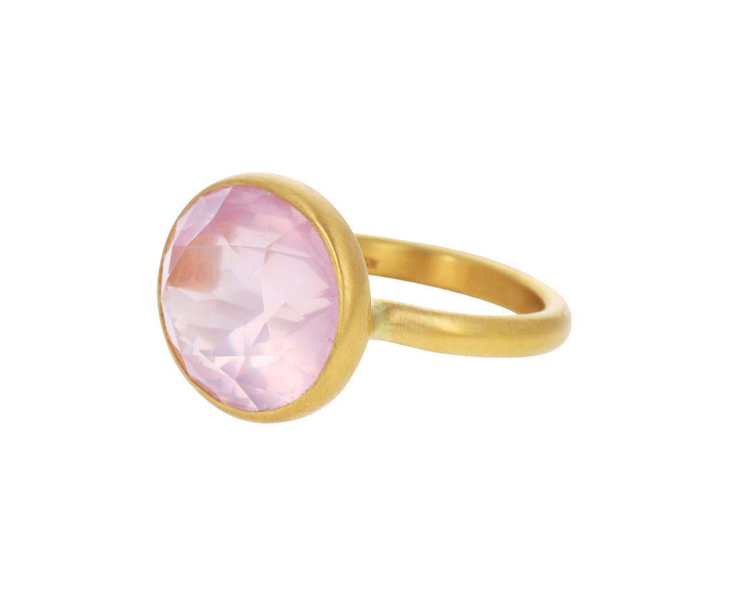 Rose Quartz Princess Ring