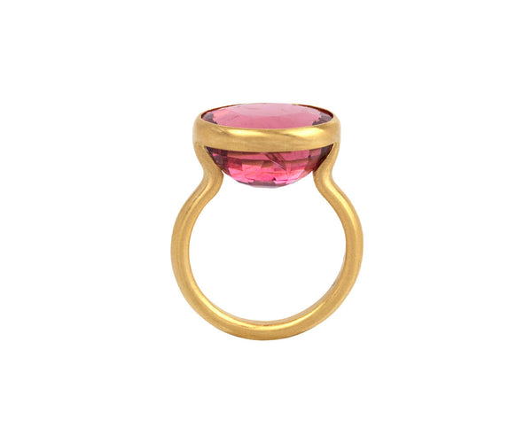 Marie-Hélène de Taillac Oval Rubelite Princess Ring