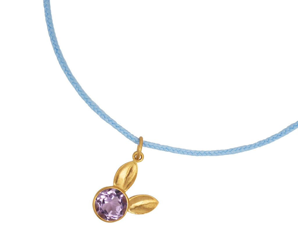 Marie-Hélène de Taillac Amethyst Jessica Rabbit Charm Bracelet Close Up