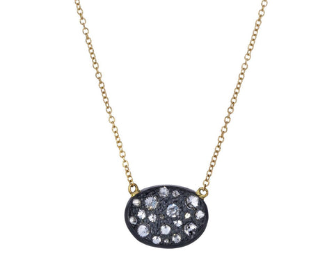 Inverted Diamond Concave Pendant Necklace - TWISTonline 