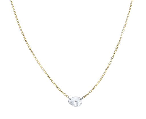 Pear Shaped Diamond Necklace - TWISTonline 