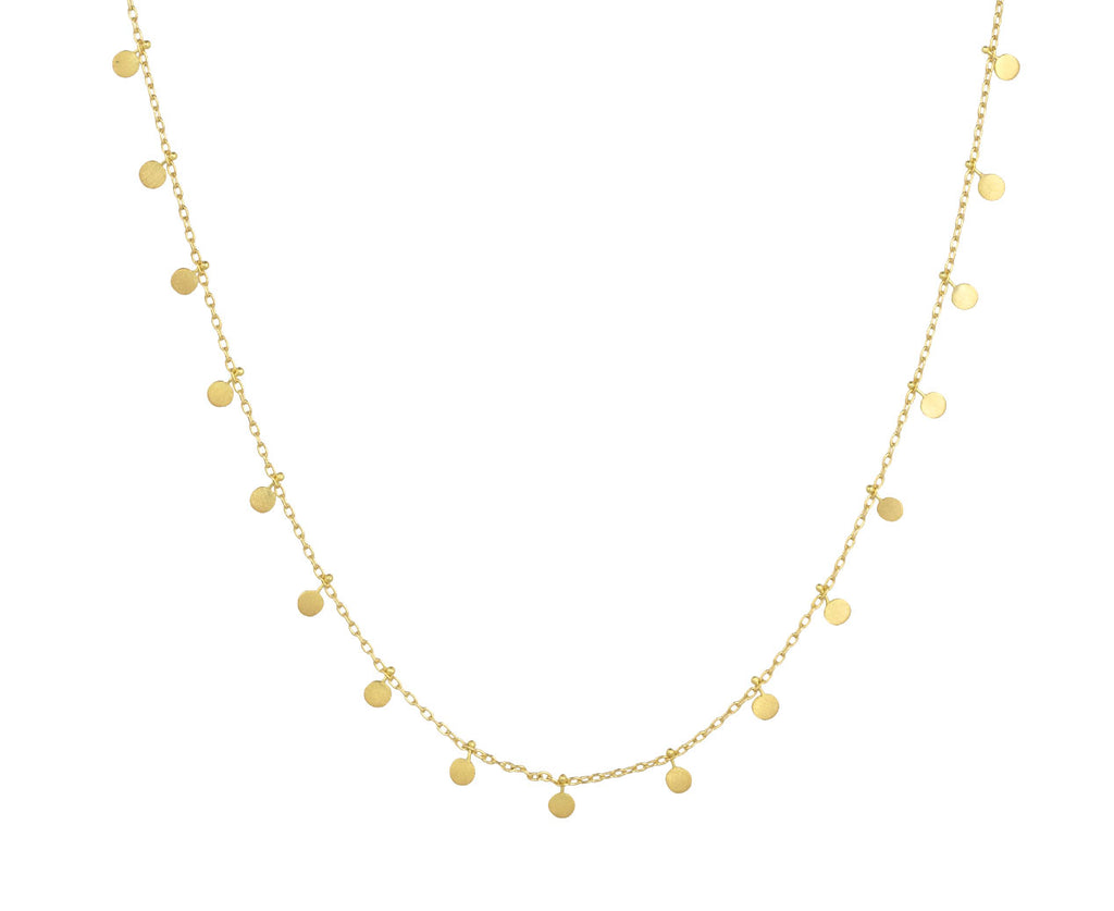 Gold Long Dot Necklace - TWISTonline