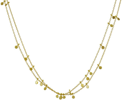 Tiny Dot Double Chain Necklace - TWISTonline 