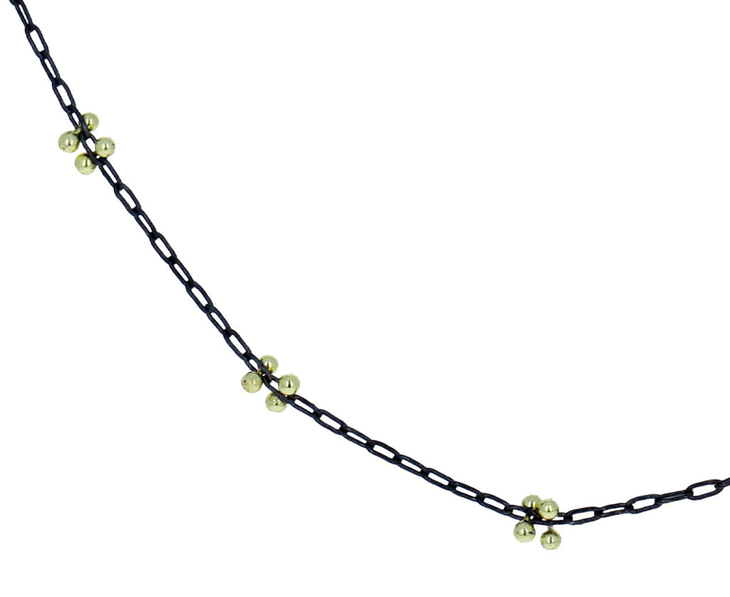 Gold X's Necklace