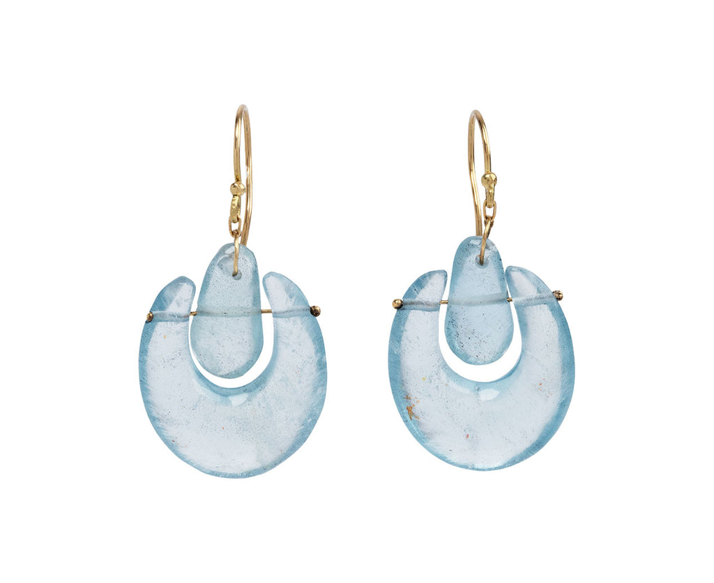 Aquamarine O'Keeffe Earrings