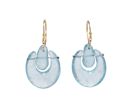 Aquamarine O'Keeffe Earrings
