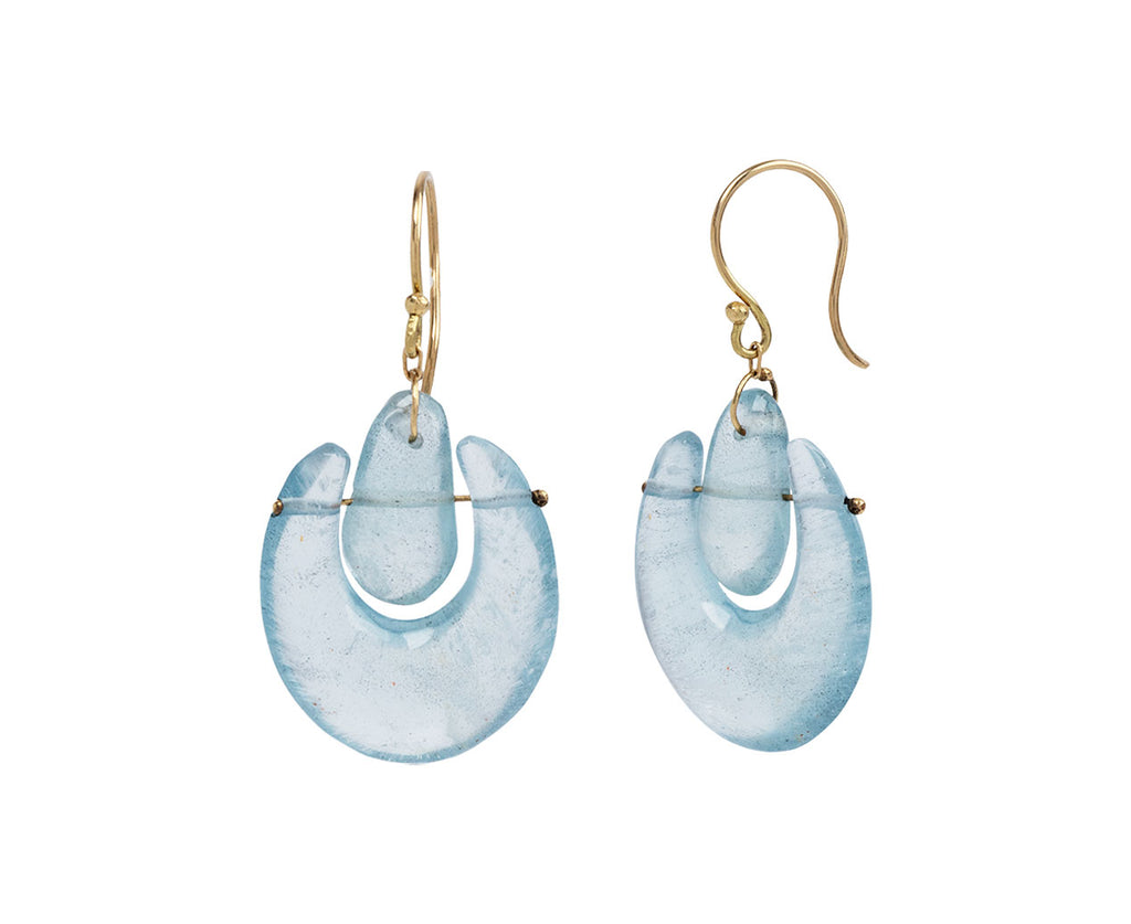 Aquamarine O'Keeffe Earrings