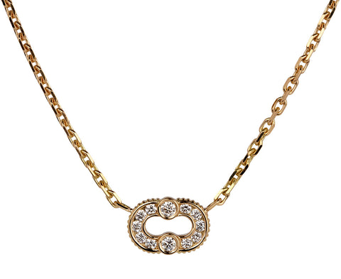 Viltier Diamond Magnetic Pendant Necklace