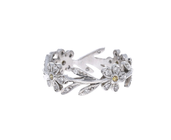Flower discount vine ring
