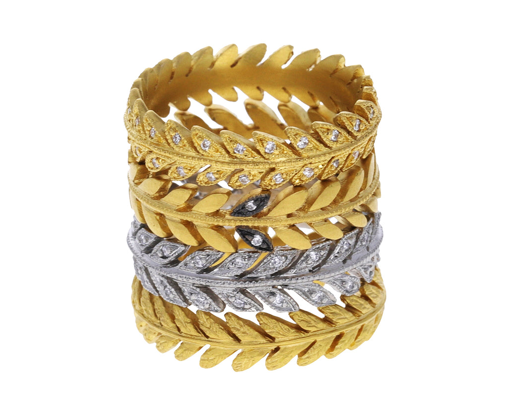 Gold Small Wheat Band