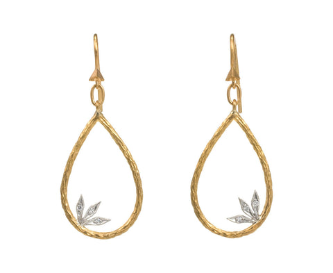 Leafed Branch Earrings - TWISTonline 