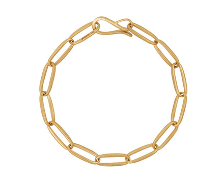Nicole Landaw Gold Heavyweight Link Chain Bracelet