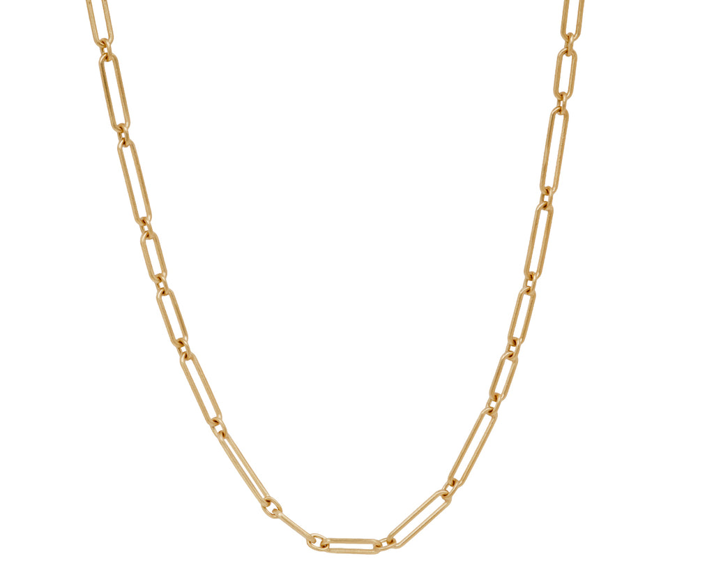 Mixed Trombone Link Chain Necklace