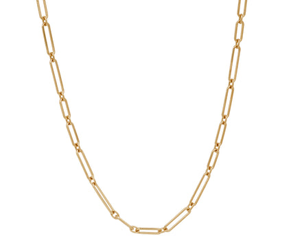 Mixed Trombone Link Chain Necklace