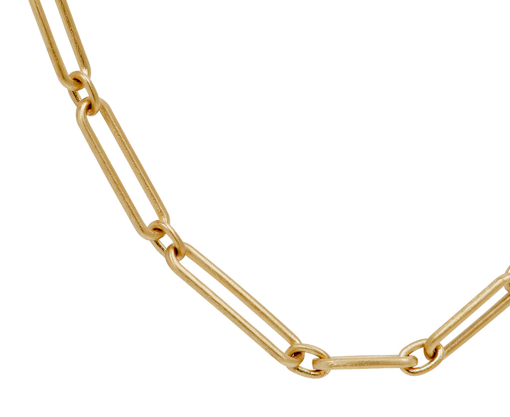 Mixed Trombone Link Chain Necklace